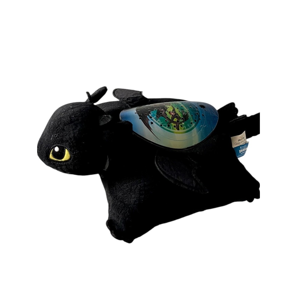 Pillow Pets Toothless Star Projector Sleeptime Plush How To Train Your Dragon - Picture 3 of 7